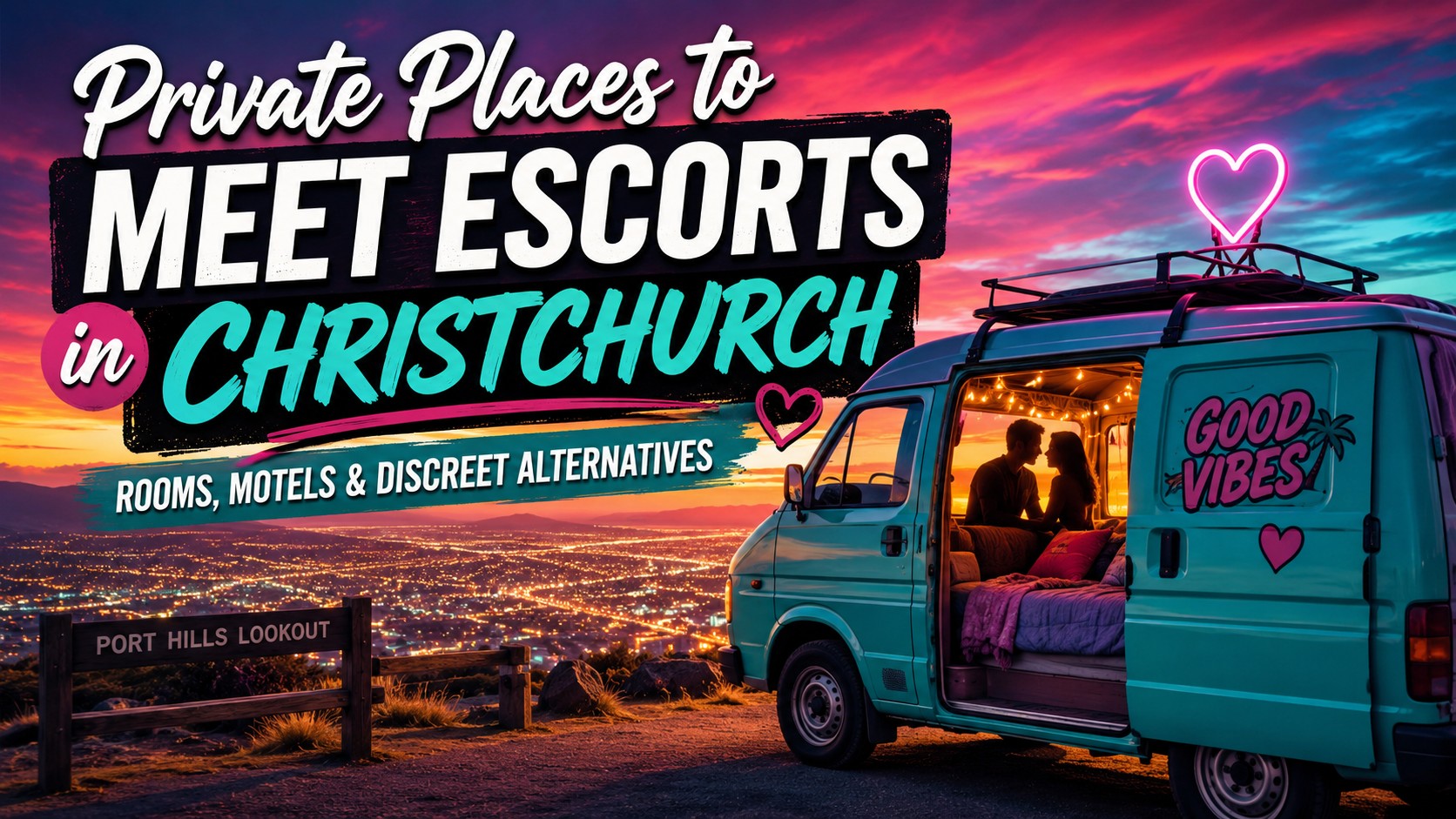 Private Places to Meet Escorts in Christchurch: Rooms, Motels, or Discreet Alternatives